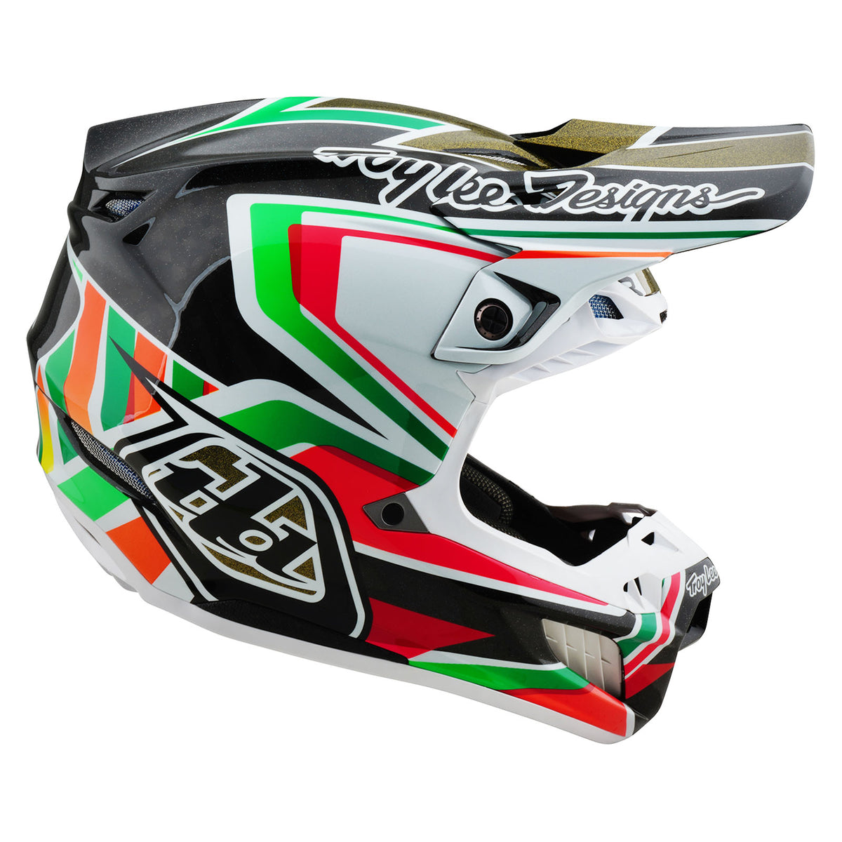 Troy Lee Designs Se5 Carbon Helmet W/Mips - Labyrinth - Black