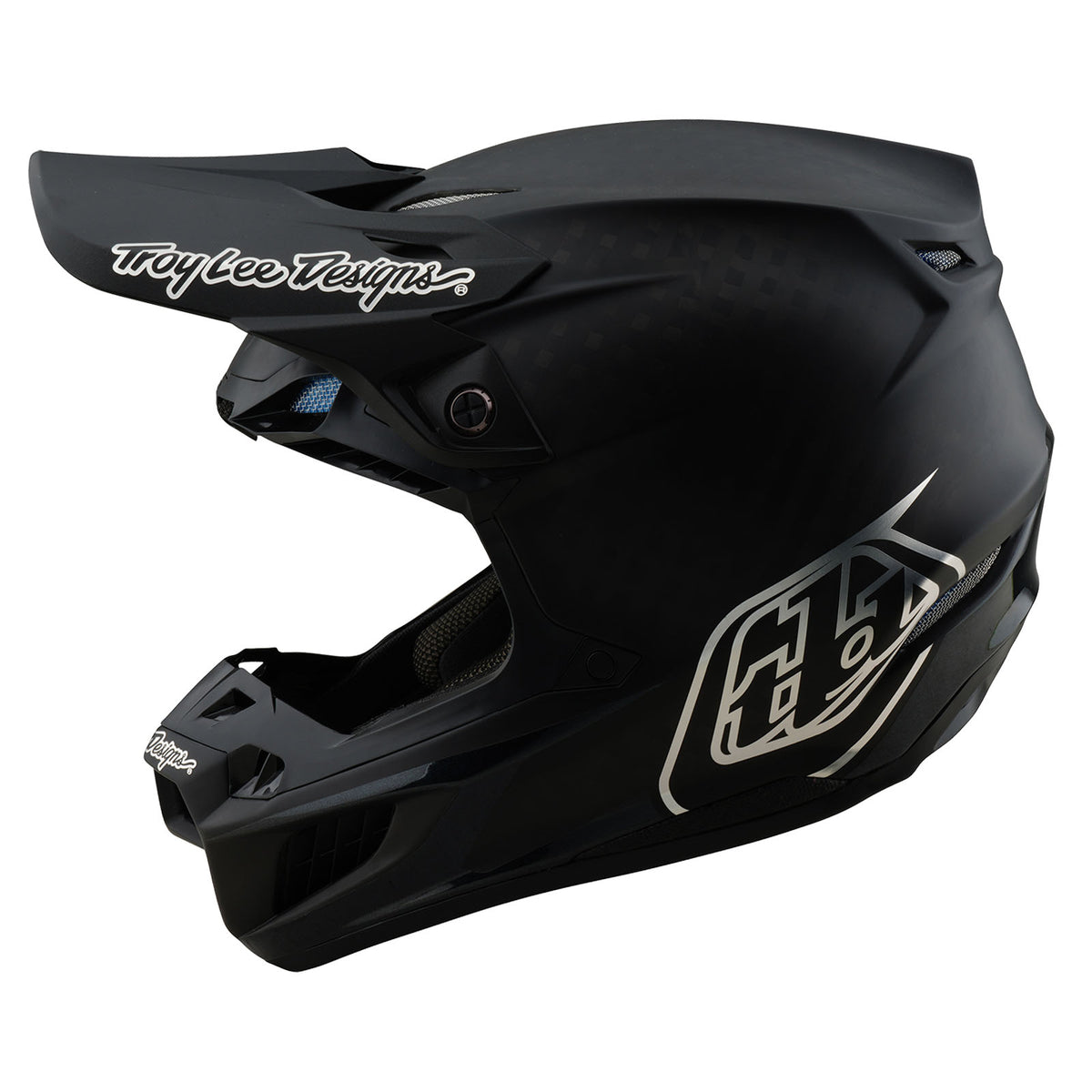 Troy Lee Designs SE5 Carbon Helmet W/ MIPS - Mono - Black