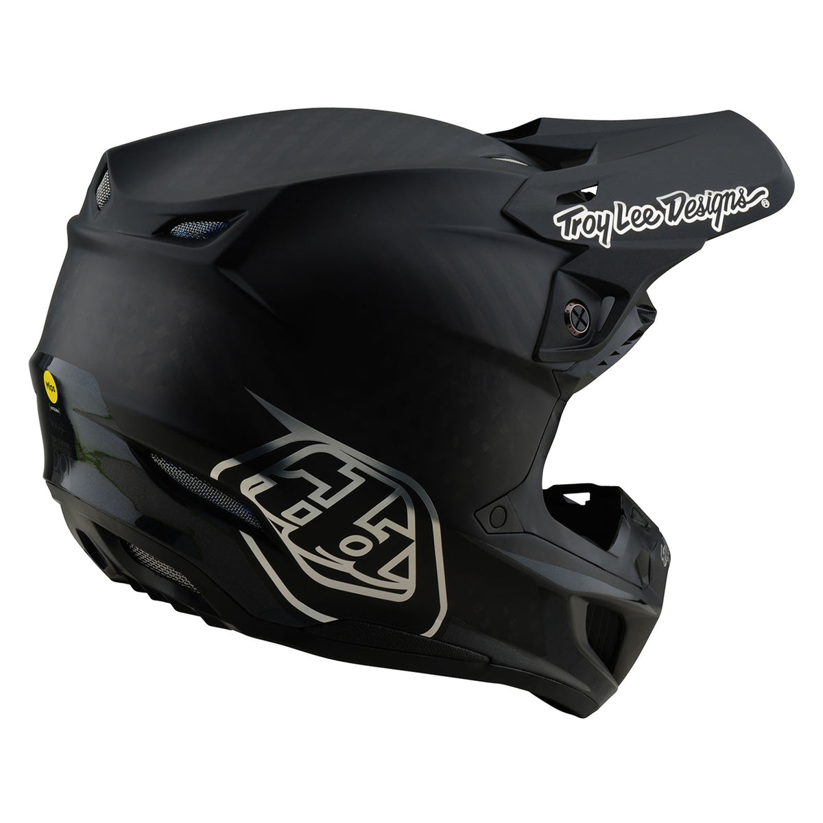 Troy Lee Designs Se5 Carbon Helmet W/Mips - Mono - Black
