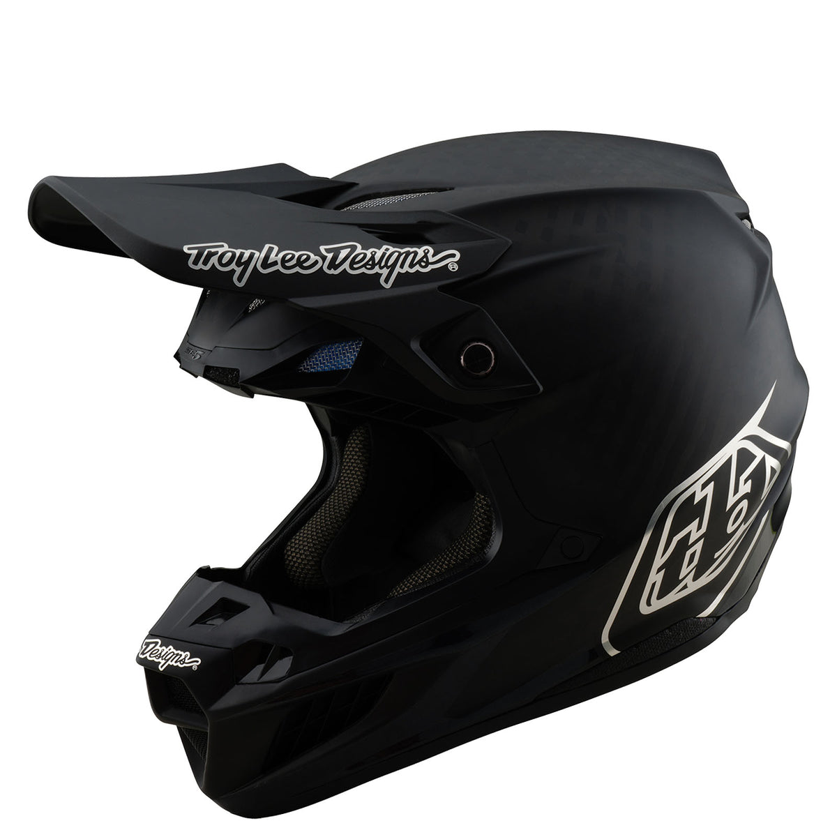 Troy Lee Designs Se5 Carbon Helmet W/Mips - Mono - Black