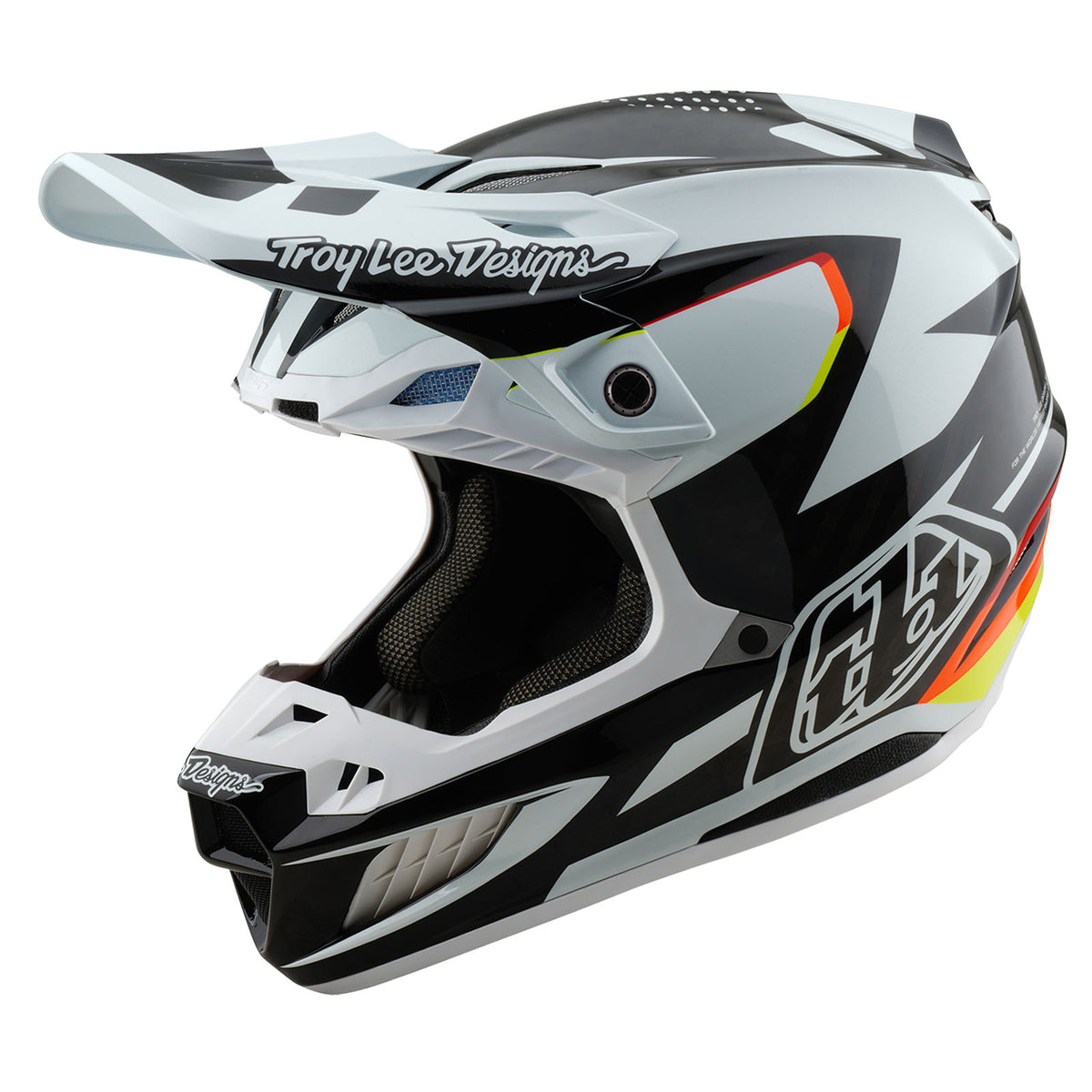 Troy Lee Designs Se5 Carbon Helmet W/Mips - Optic - Black