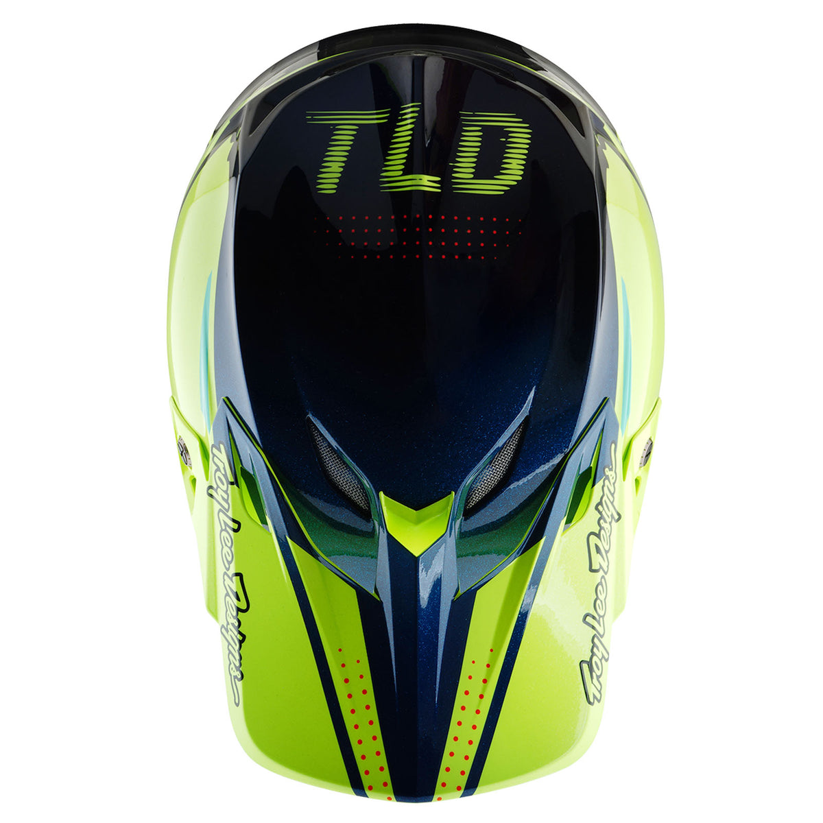 Troy Lee Designs Se5 Composite Helmet W/Mips - Drip - Yellow