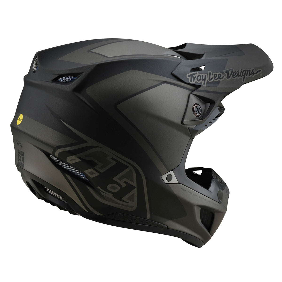 Troy Lee Designs Se5 Composite Helmet W/Mips - Mono - Black