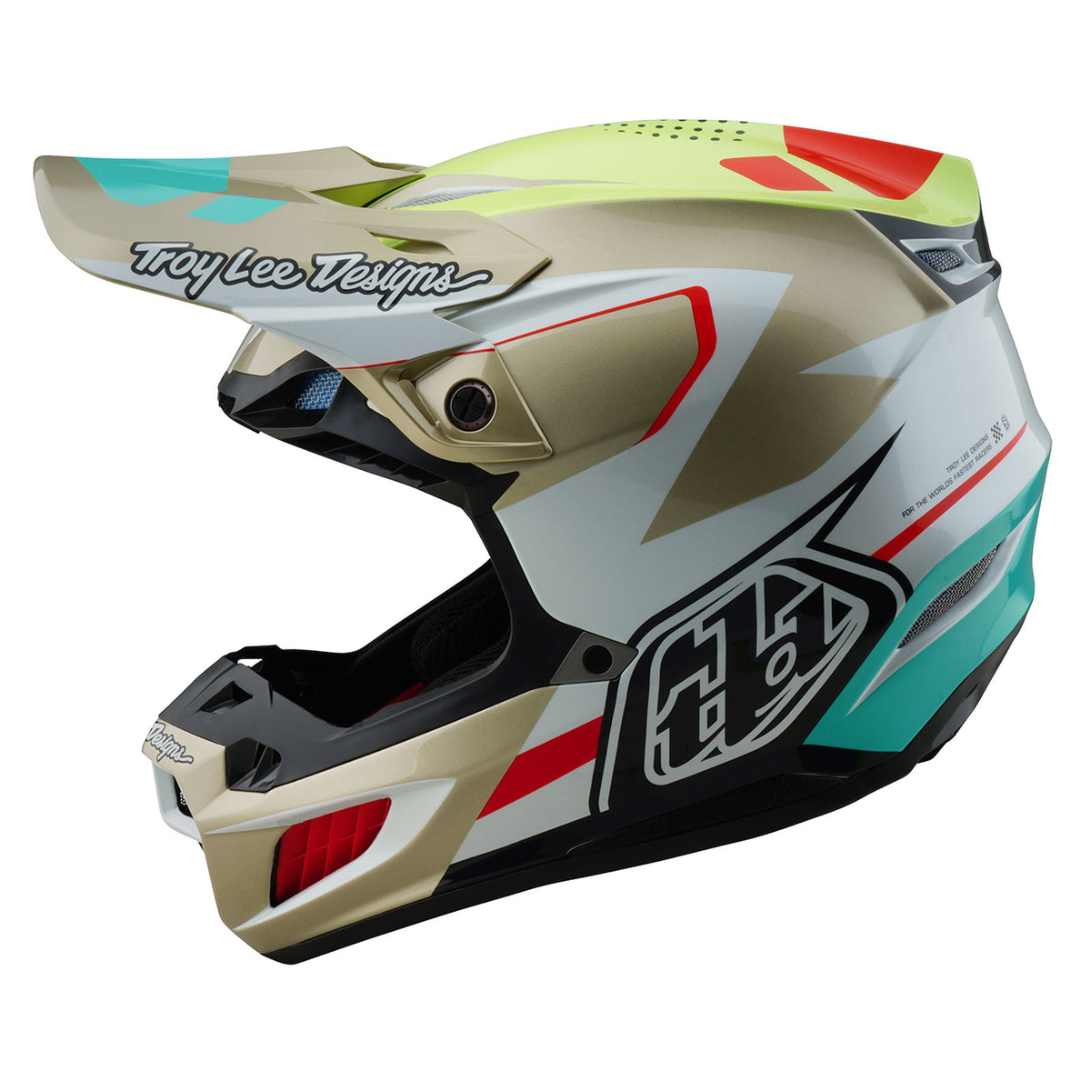 Troy Lee Designs SE5 Composite Helmet W/ MIPS - Optic - White