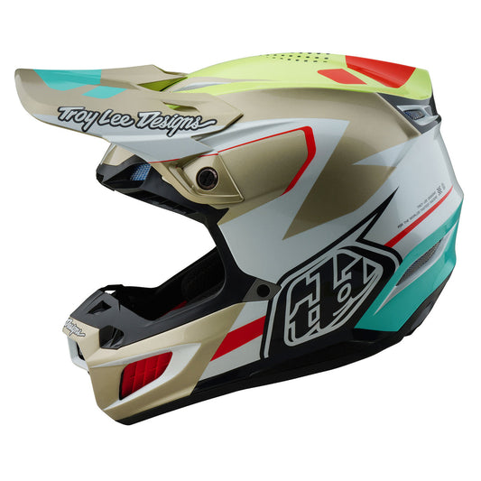 Troy Lee Designs SE5 Composite Helmet W/ MIPS - Optic - White
