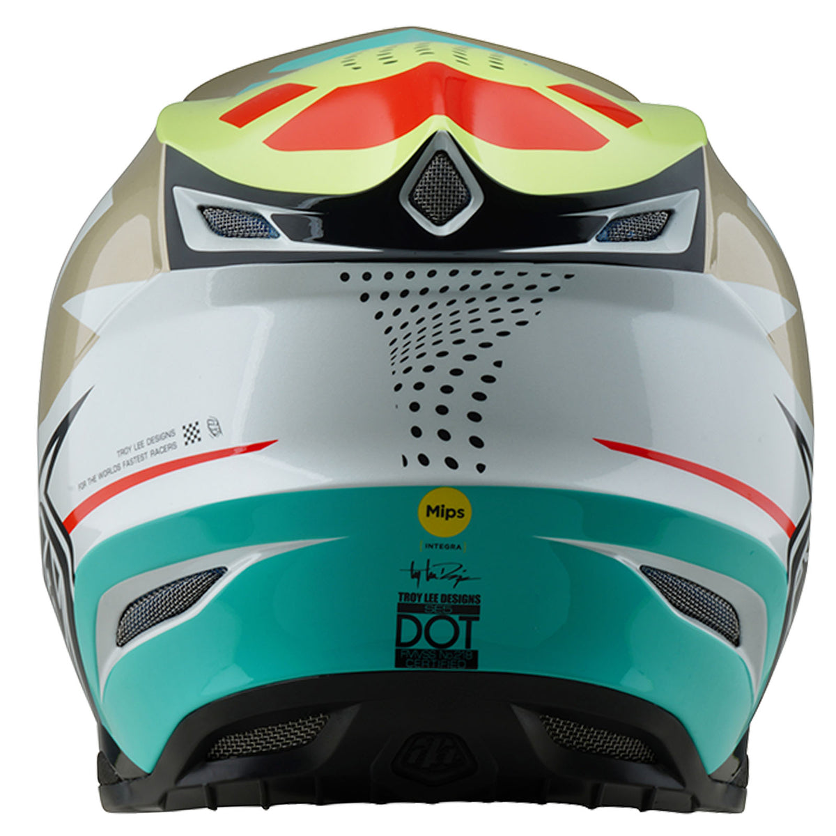 Troy Lee Designs Se5 Composite Helmet W/Mips - Optic - White