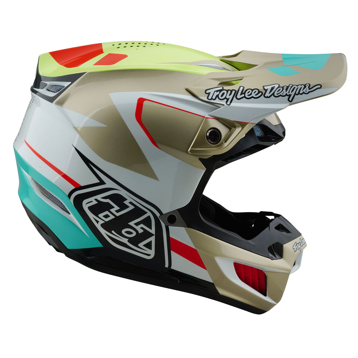 Troy Lee Designs Se5 Composite Helmet W/Mips - Optic - White