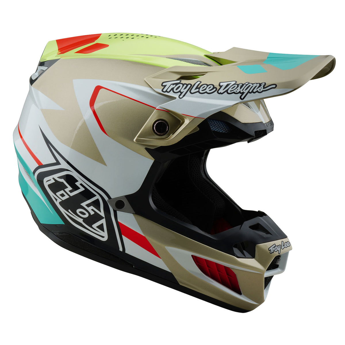 Troy Lee Designs Se5 Composite Helmet W/Mips - Optic - White