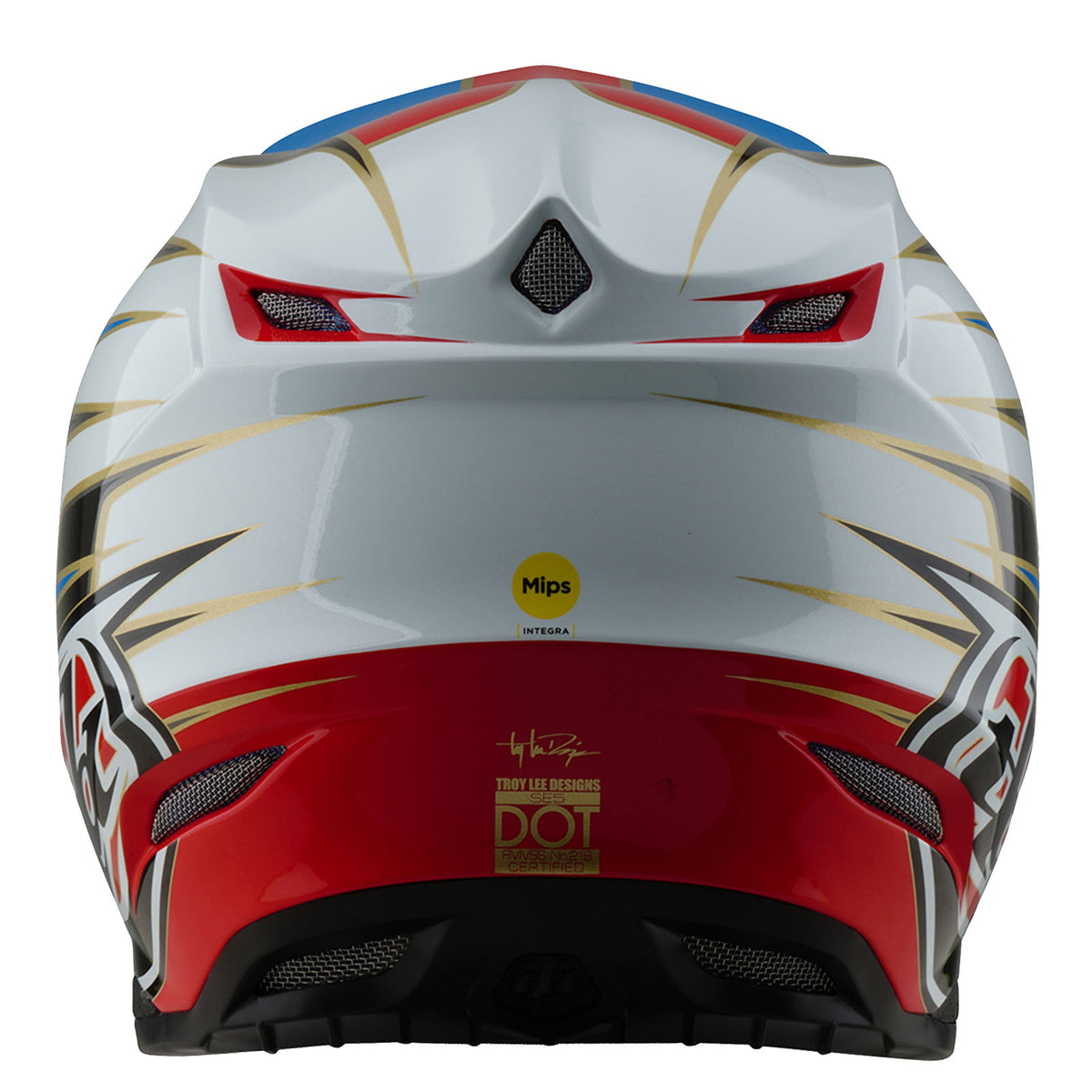 Troy Lee Designs Se5 Composite Helmet W/Mips - Speed - Red