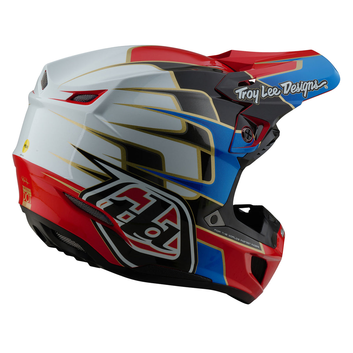 Troy Lee Designs Se5 Composite Helmet W/Mips - Speed - Red