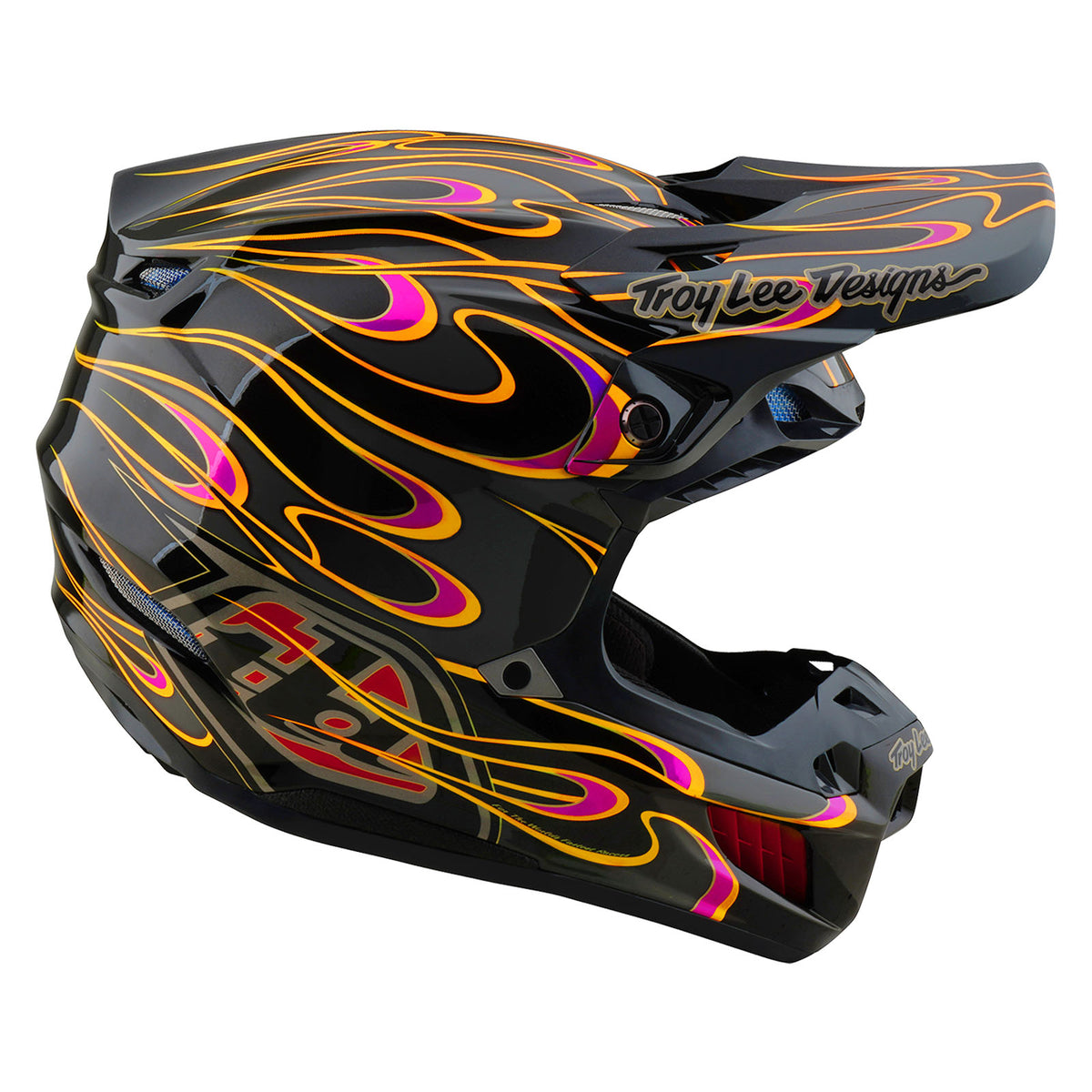 Troy Lee Designs Se5 Composite Helmet W/Mips - Torched - Black / Gray