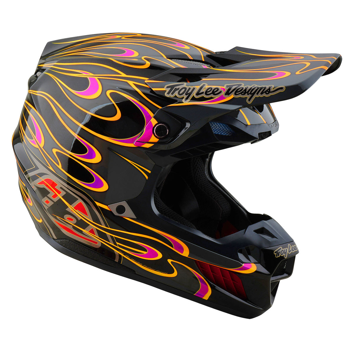 Troy Lee Designs Se5 Composite Helmet W/Mips - Torched - Black / Gray
