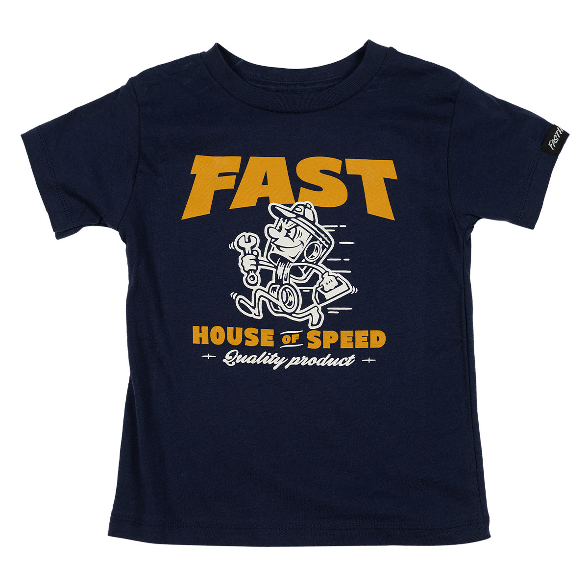 Fasthouse Toddler Runner Tee - Navy