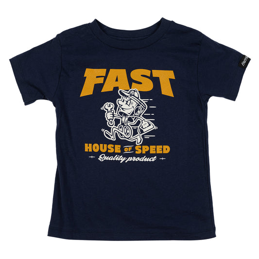 Fasthouse Toddler Runner Tee - Navy