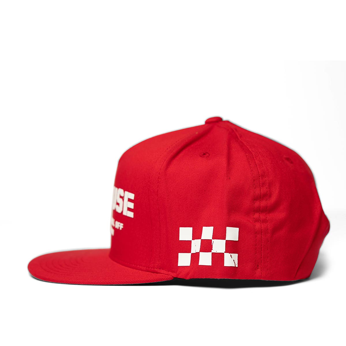 Fasthouse Torn 110 Hat - Red