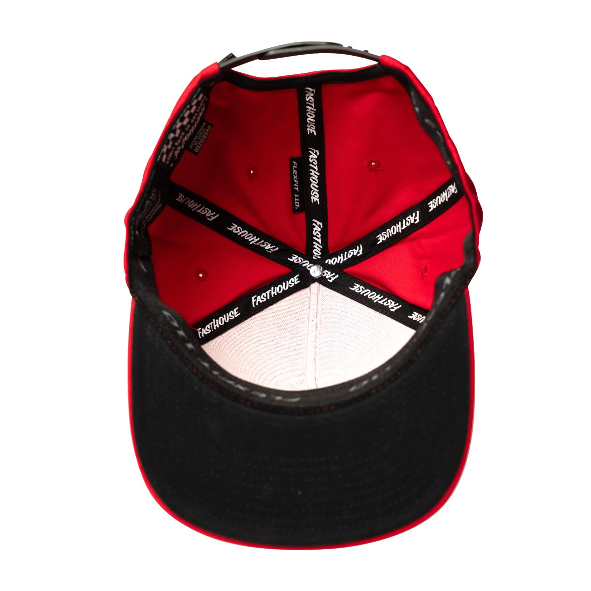 Fasthouse Torn 110 Hat - Red