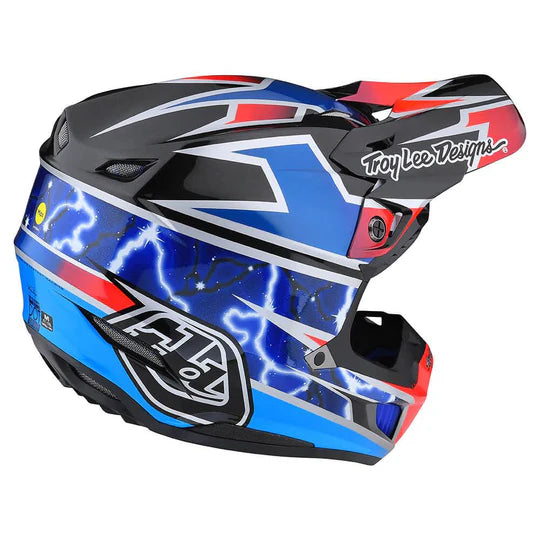 Troy Lee Designs SE5 Composite Helmet w/ MIPS - Lightning CLOSEOUT