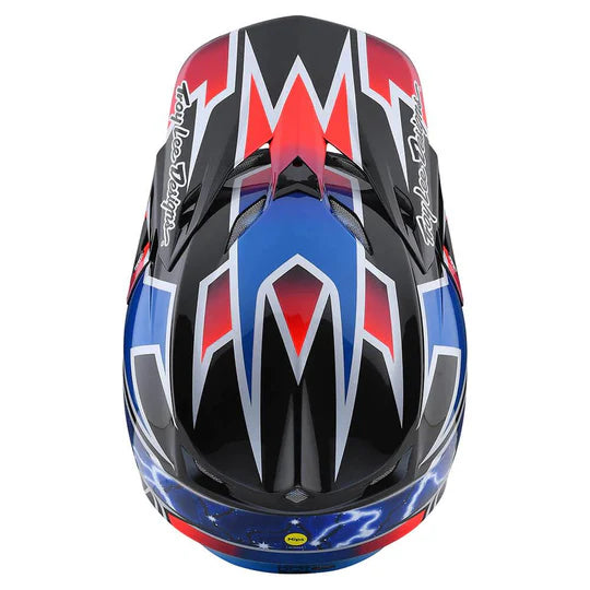 Troy Lee Designs SE5 Composite Helmet w/ MIPS - Lightning CLOSEOUT