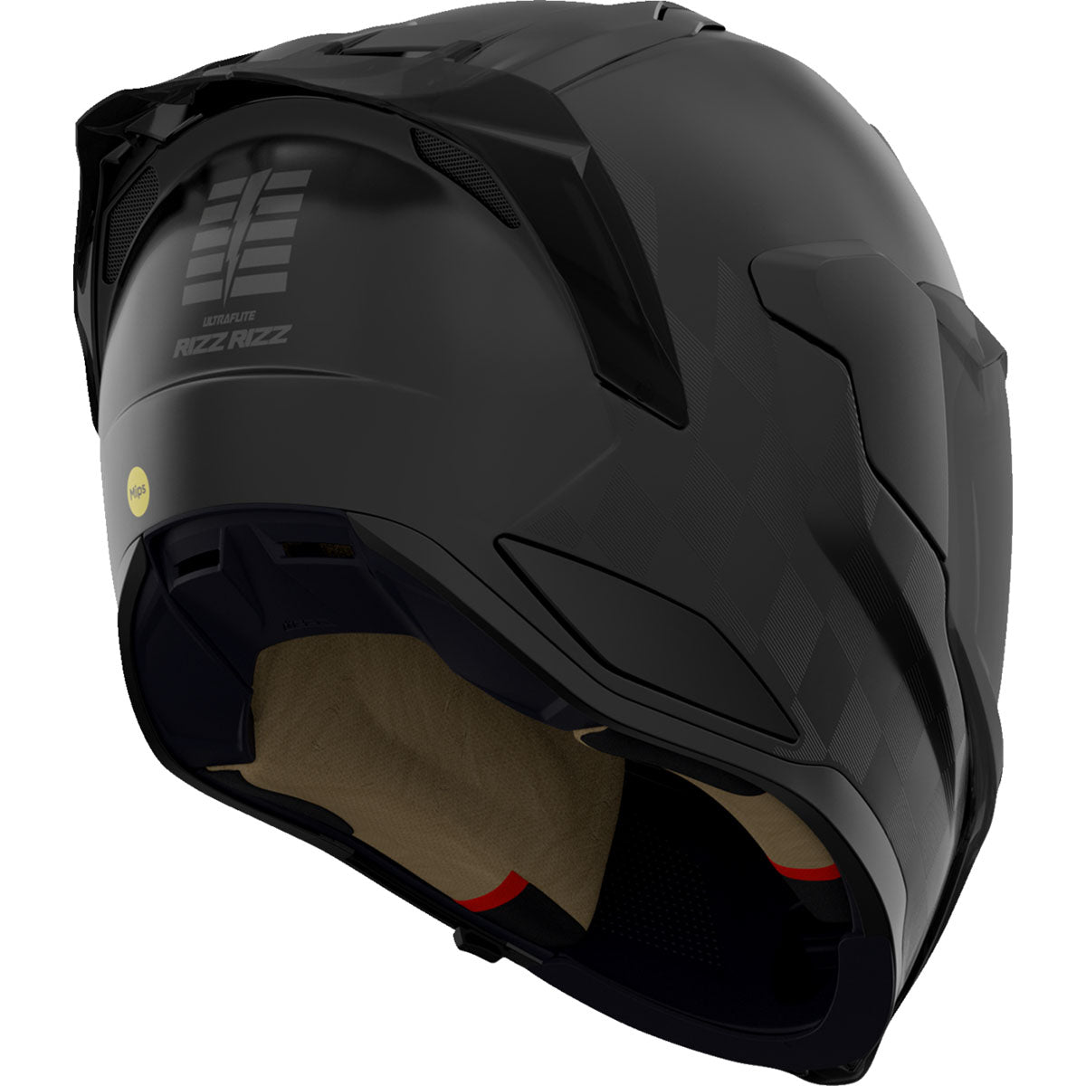 Icon Ultraflite Rizz Rizz Helmet, black, Size XL for Men