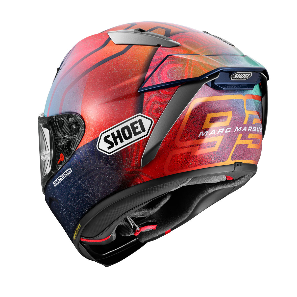 Shoei X-15 Marquez Holi Helmet | www.extremesupply.com