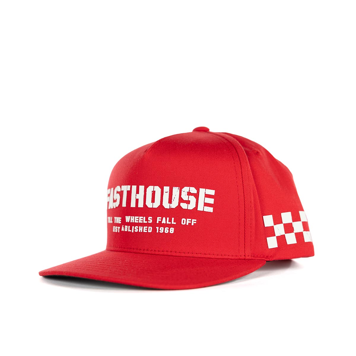 Fasthouse Torn 110 Hat - Red