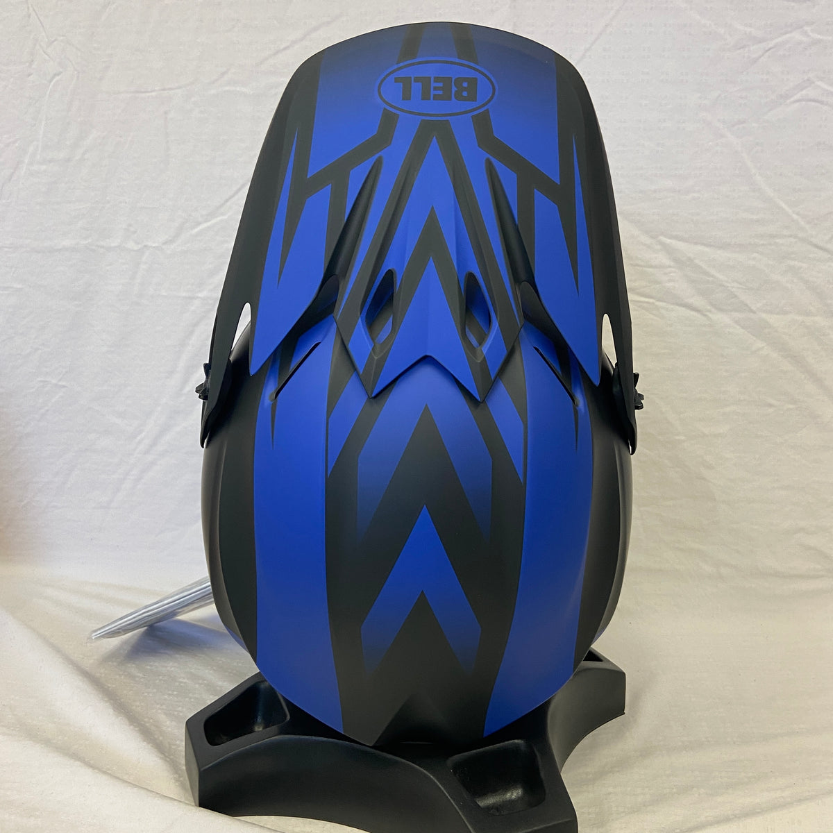 Bell MX-9 MIPS MX Disrupt Helmet Matte Black / Blue Medium (OPEN-BOX) - ExtremeSupply.com