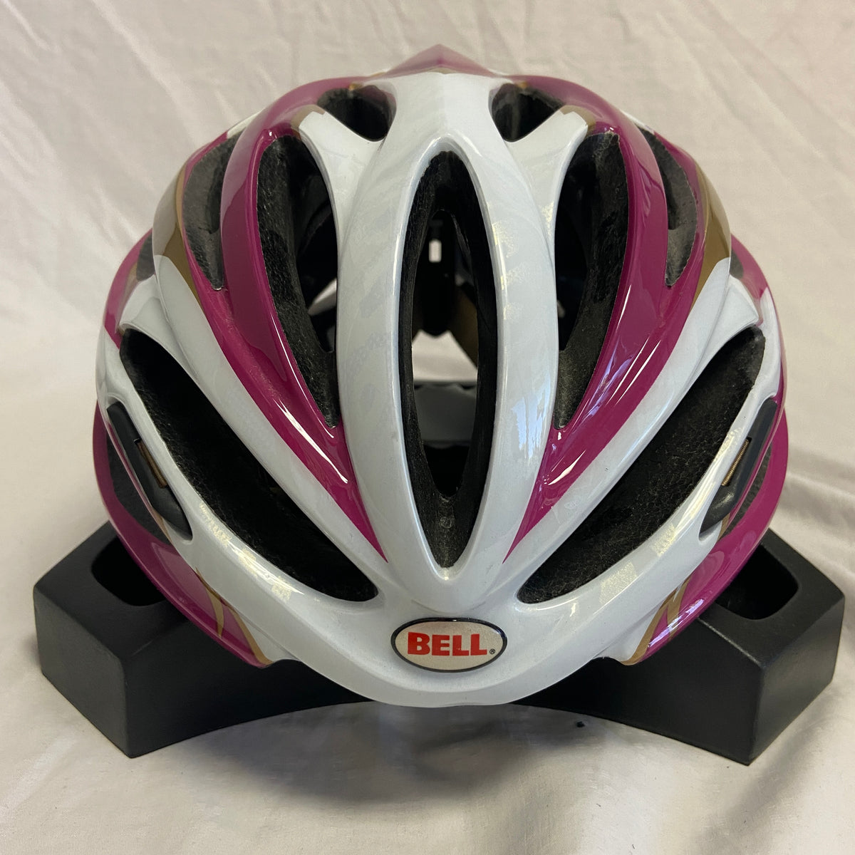 Bell Array Road Helmet Fuchsia / Gold Medium (Open Box) - ExtremeSupply.com