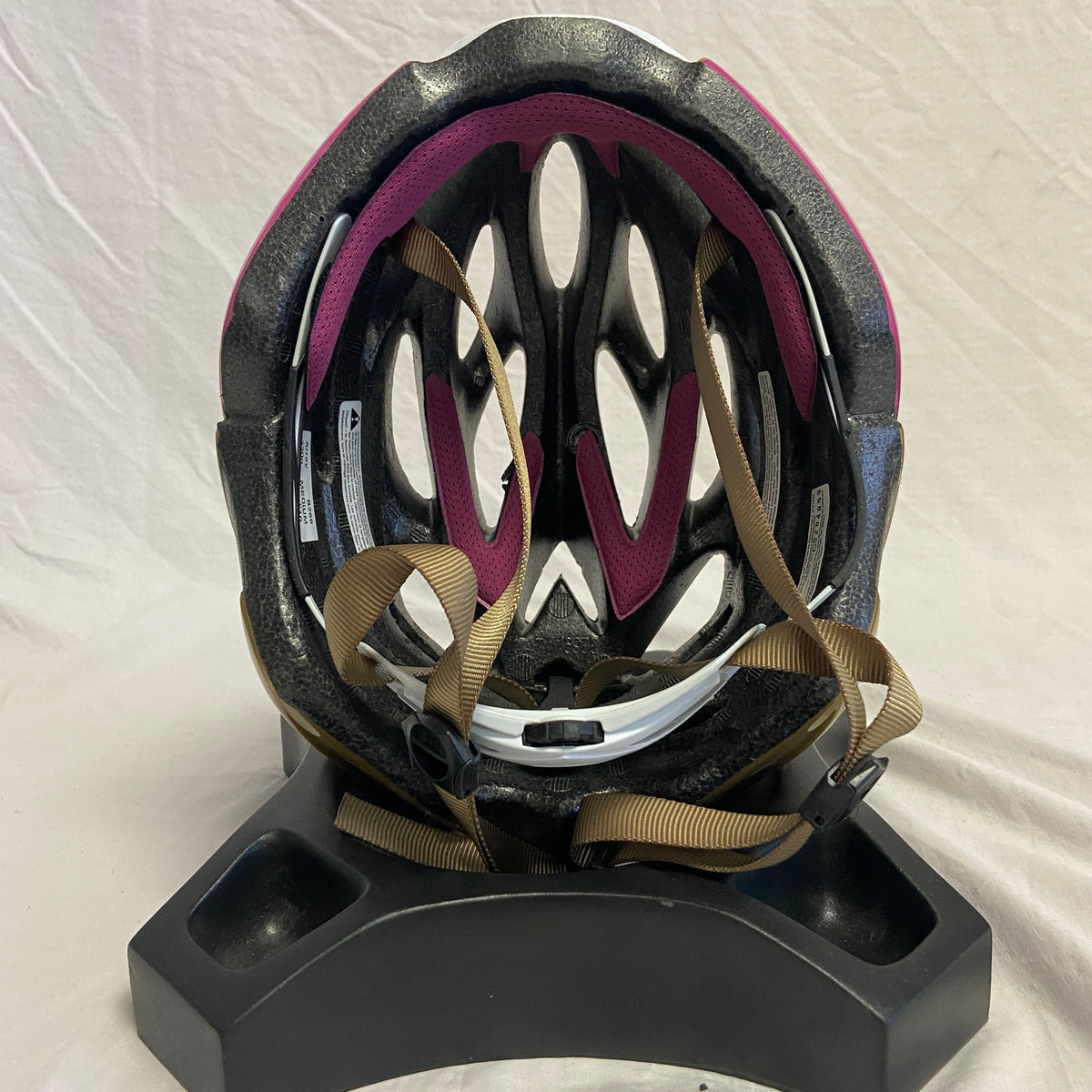 Bell Array Road Helmet Fuchsia / Gold Medium (Open Box) - ExtremeSupply.com