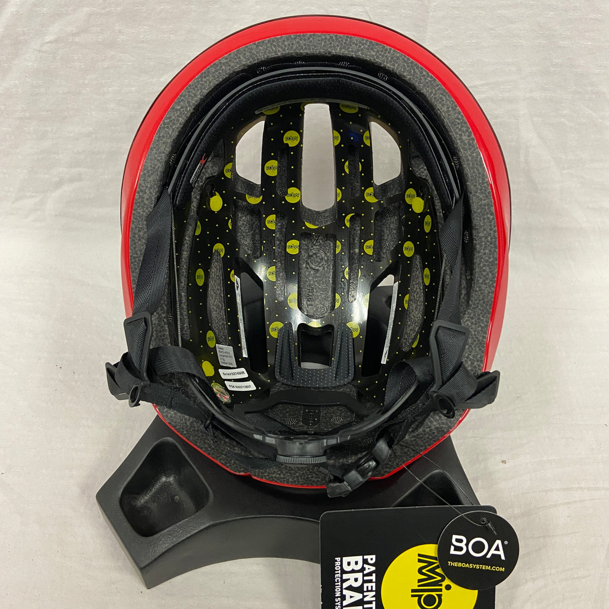 Oakley MIPS Aro 3 Cycling Helmet Red / Black Large (No Box) - ExtremeSupply.com