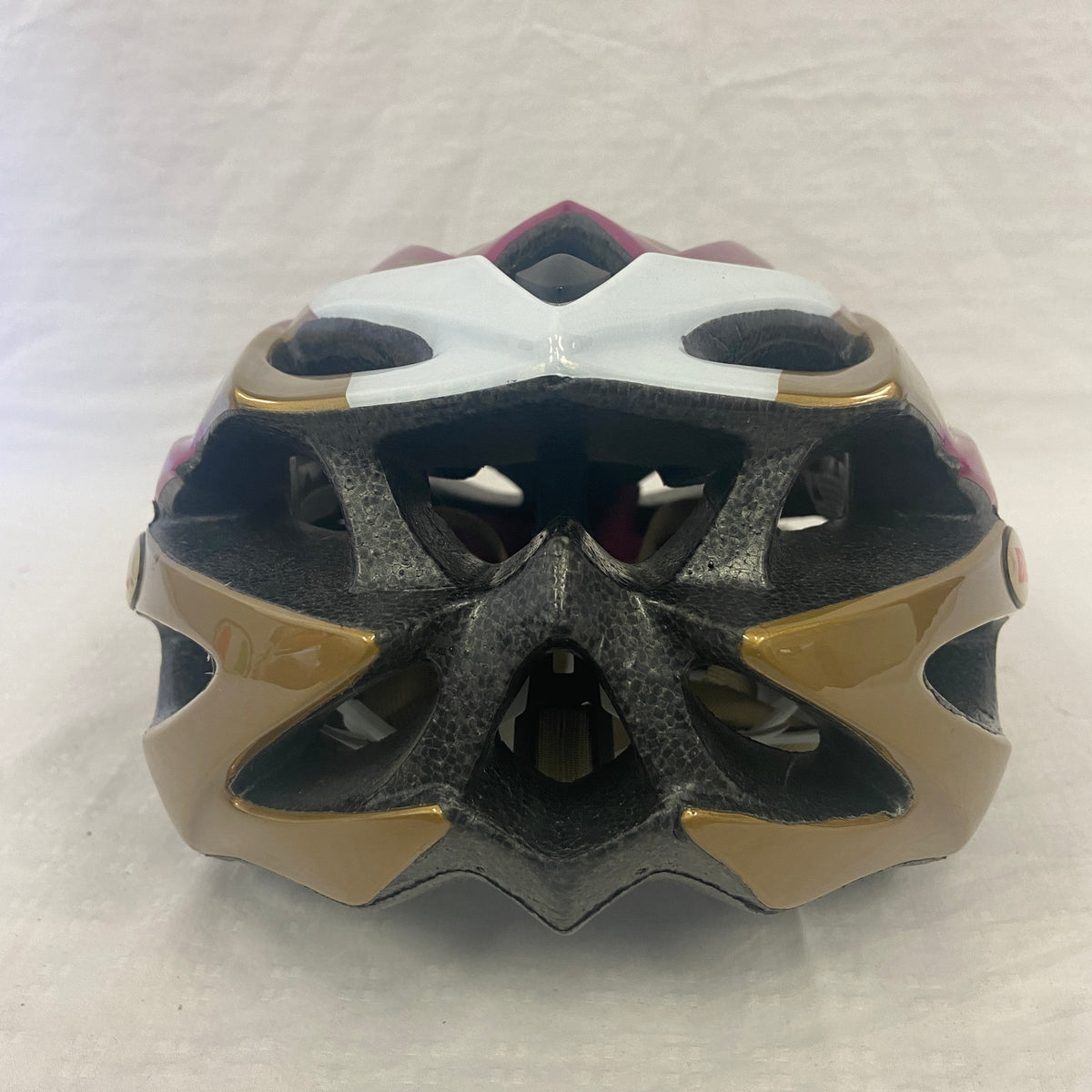 Bell Array Road Helmet Fuchsia / Gold Small (Open Box) - ExtremeSupply.com