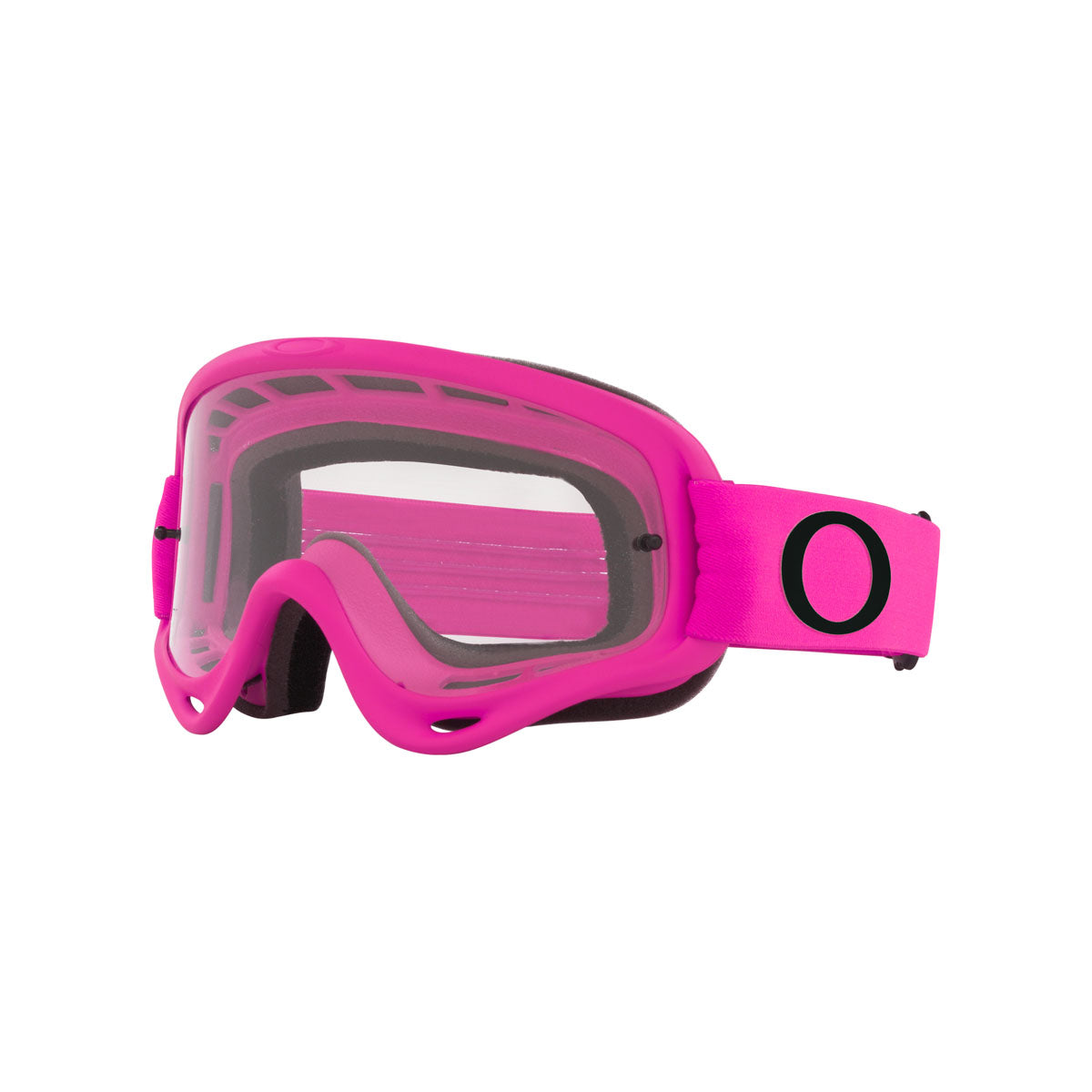 Oakley O-Frame MX Goggles Moto Pink; Clear