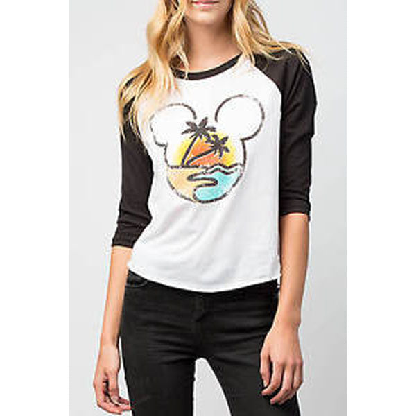 Neff Womens Paradise Mickey Raglan - ExtremeSupply.com